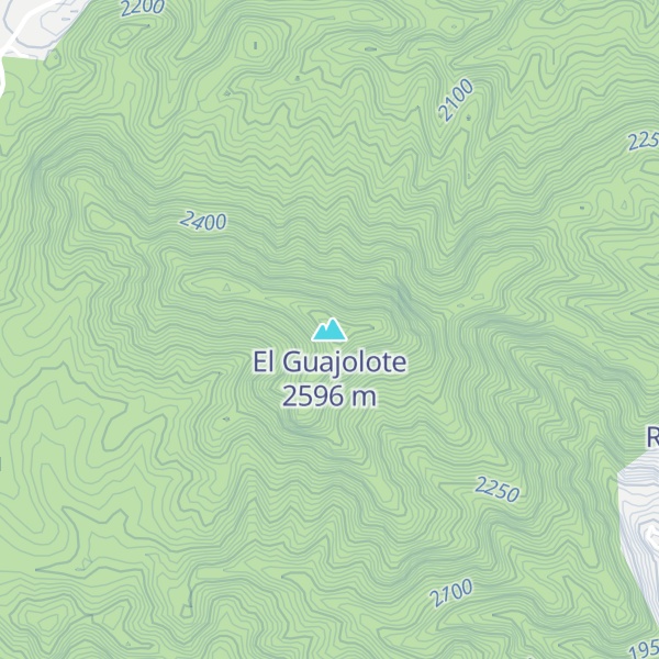 Map of El Guajolote