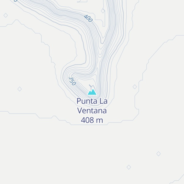 Map of Punta La Ventana