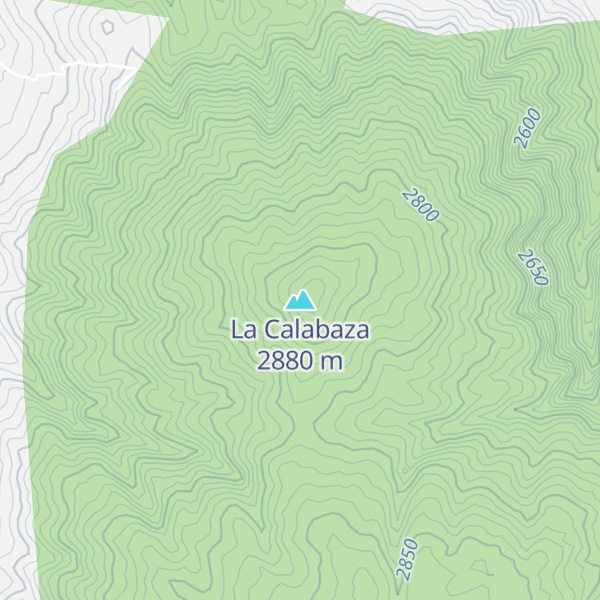 Map of La Calabaza