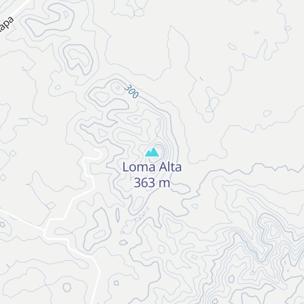Map of Loma Alta