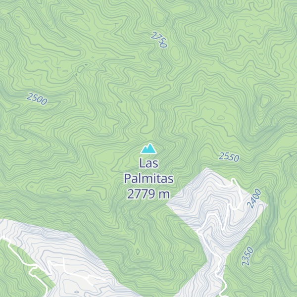 Map of Las Palmitas