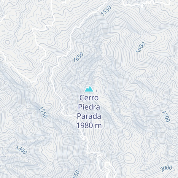 Map of Cerro Piedra Parada
