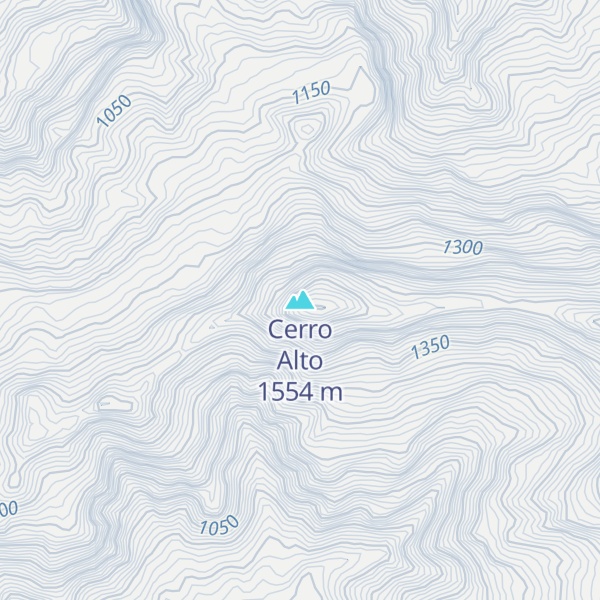 Map of Cerro Alto