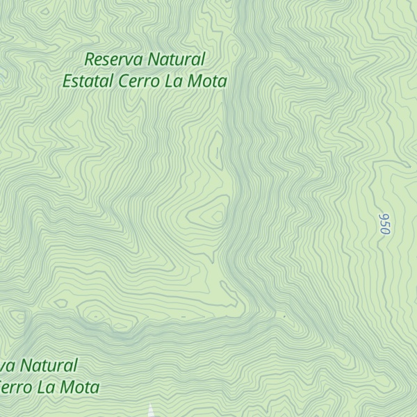 Map of Loma El Vaciero