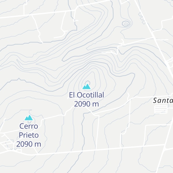 Map of El Ocotillal