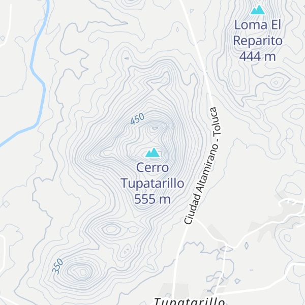 Map of Cerro Tupatarillo