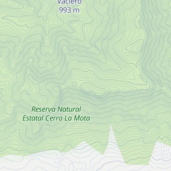 Map of Mesa Los Nogales
