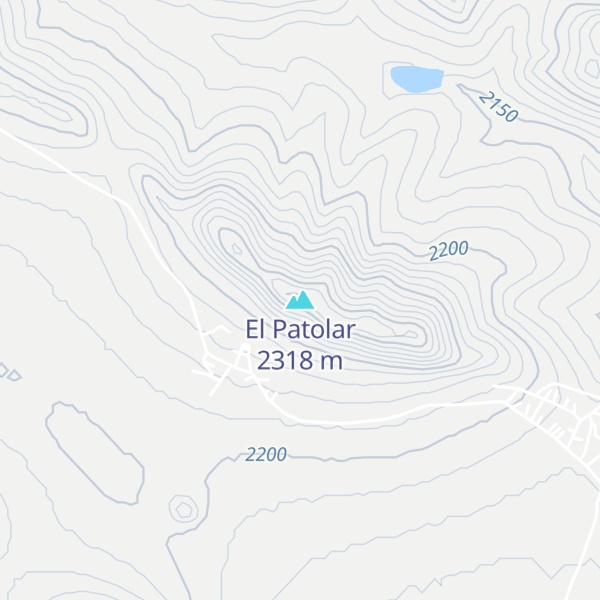 Map of El Patolar