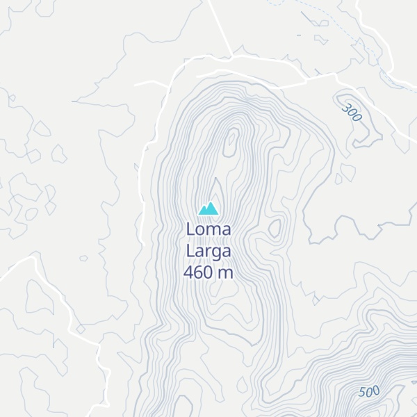 Map of Loma Larga