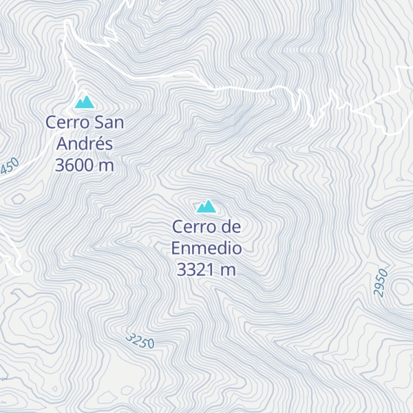Map of Cerro de Enmedio