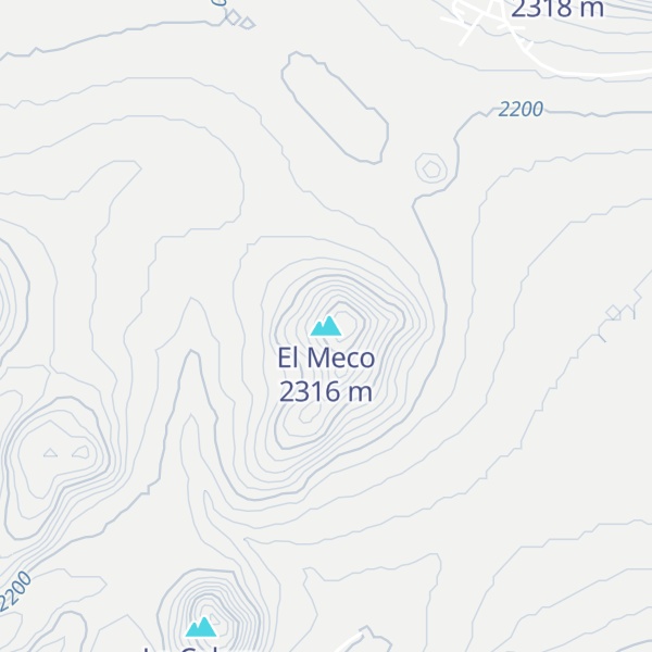 Map of El Meco