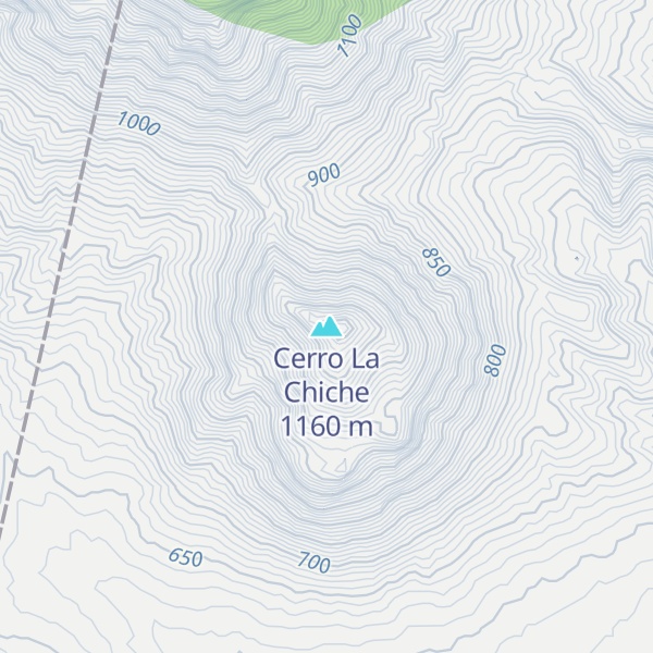 Map of Cerro La Chiche