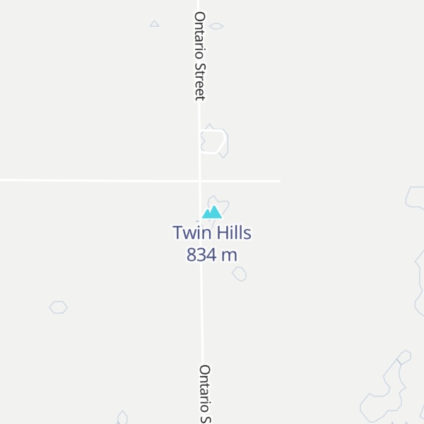Map of Twin Hills