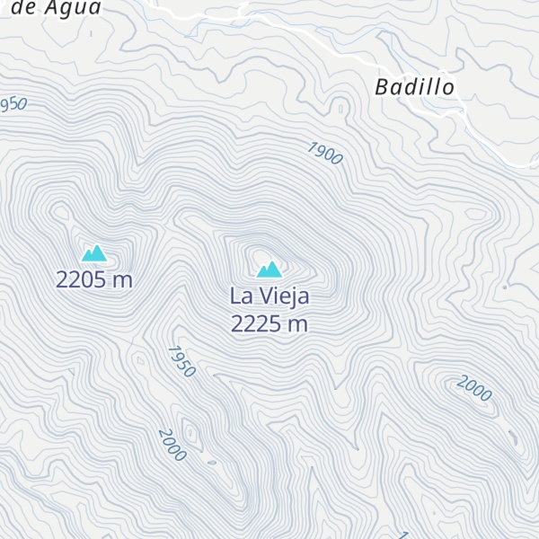 Map of La Vieja