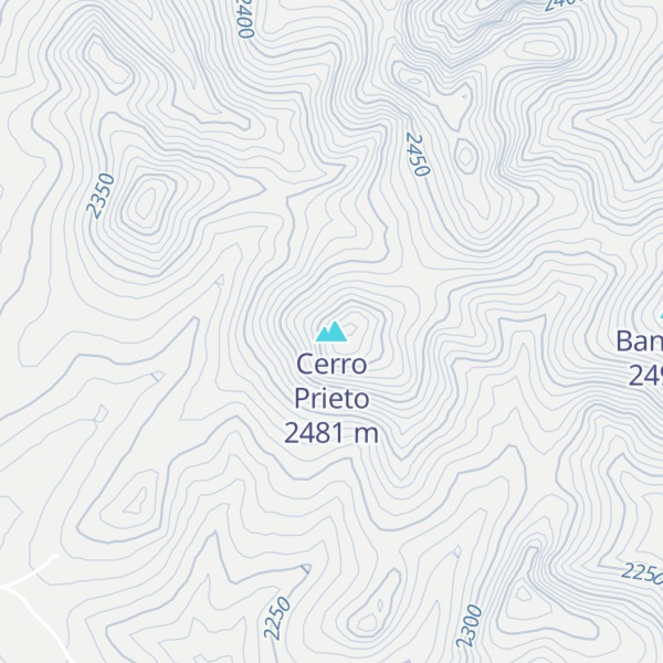 Map of Cerro Prieto