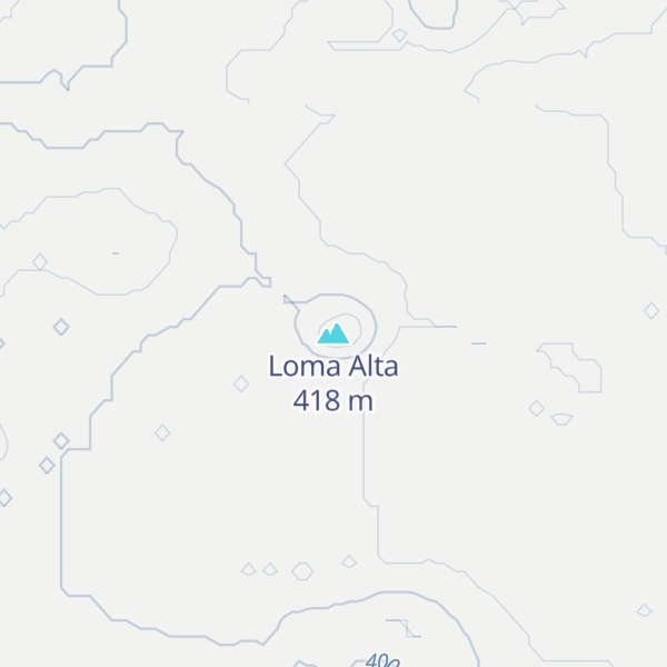 Map of Loma Alta