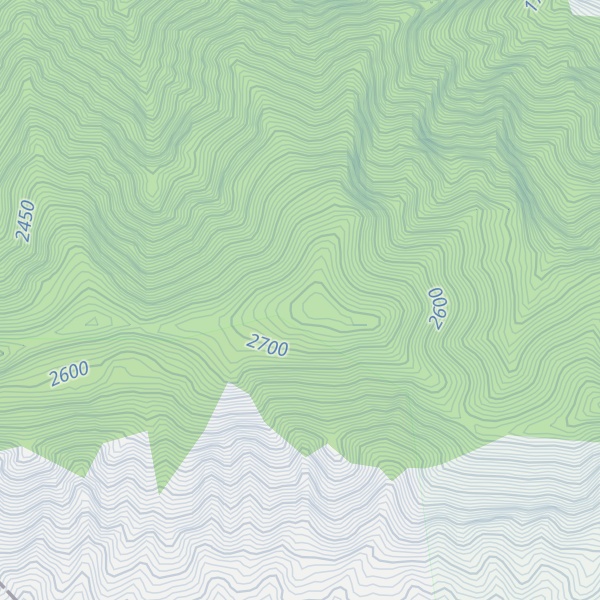 Map of Sierra Agua del Toro