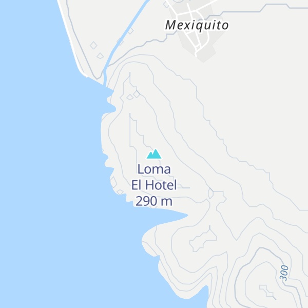 Map of Loma El Hotel