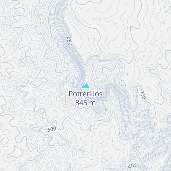 Map of Potrerillos