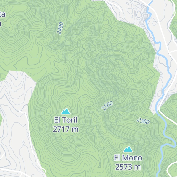 Map of El Puerto de Agua