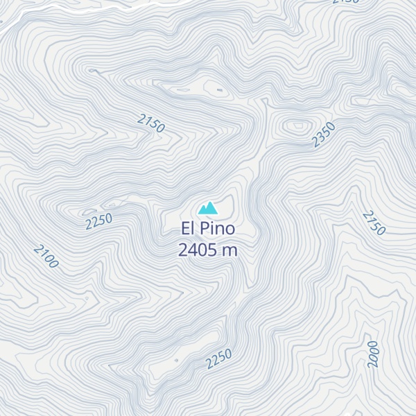 Map of El Pino