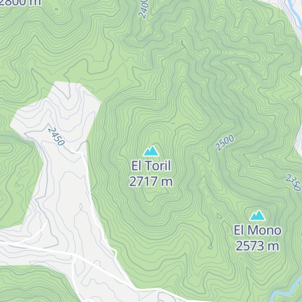 Map of El Toril