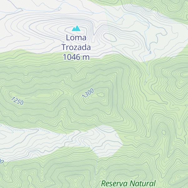 Map of Cerro Las Águilas