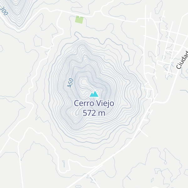 Map of Cerro Viejo