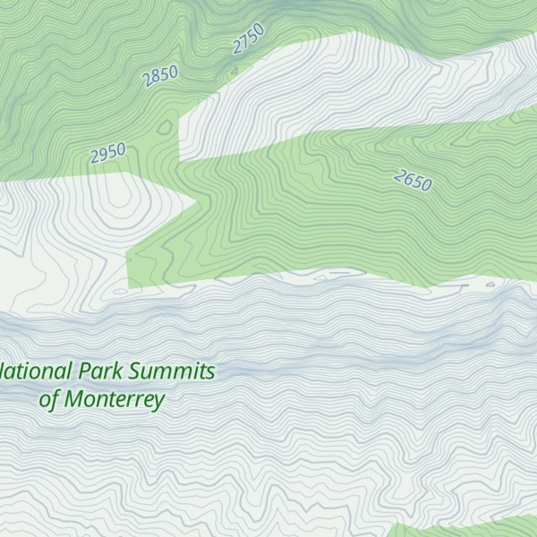 Map of Sierra Urbano