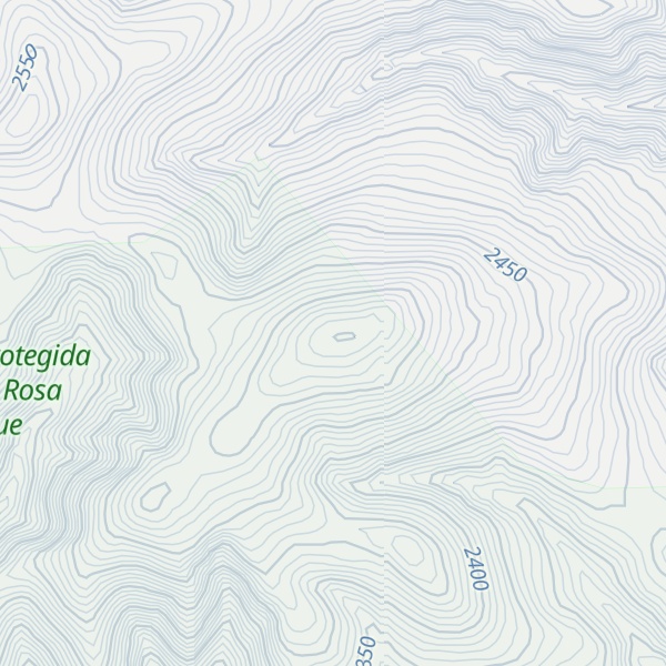Map of Cerro Blanco