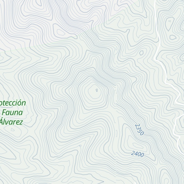 Map of Cerro del Aire