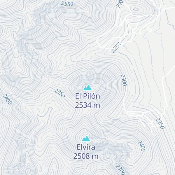 Map of El Pilón