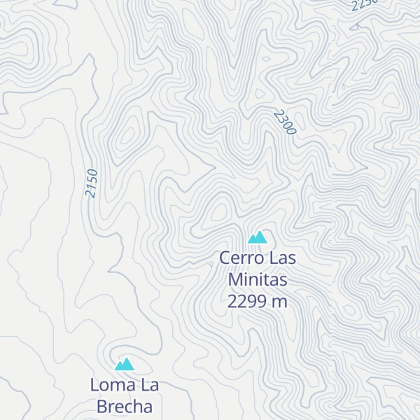 Map of Cerro Felipe