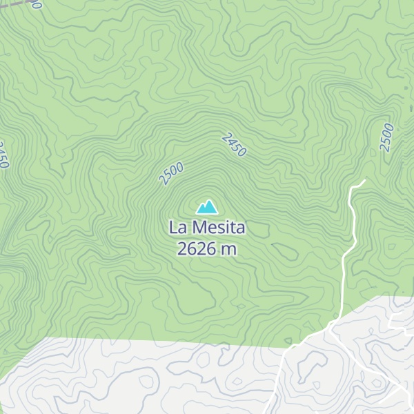 Map of La Mesita