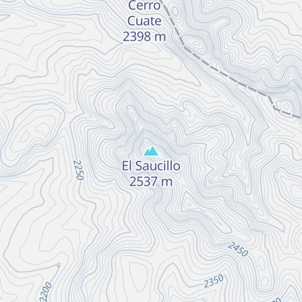 Map of El Saucillo