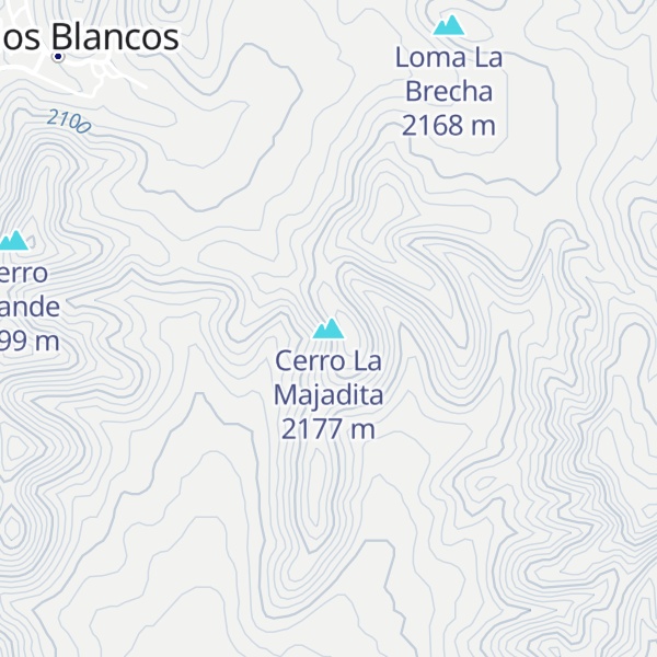 Map of Cerro La Majadita