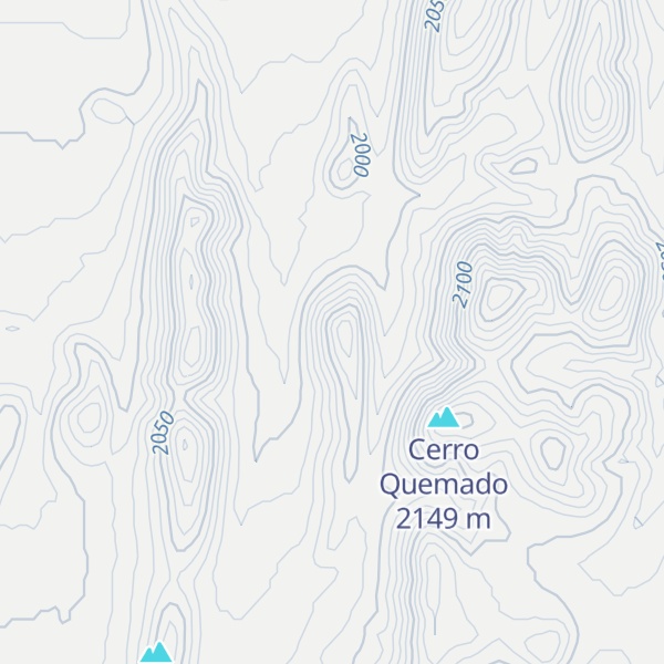 Map of Cerro de Enmedio
