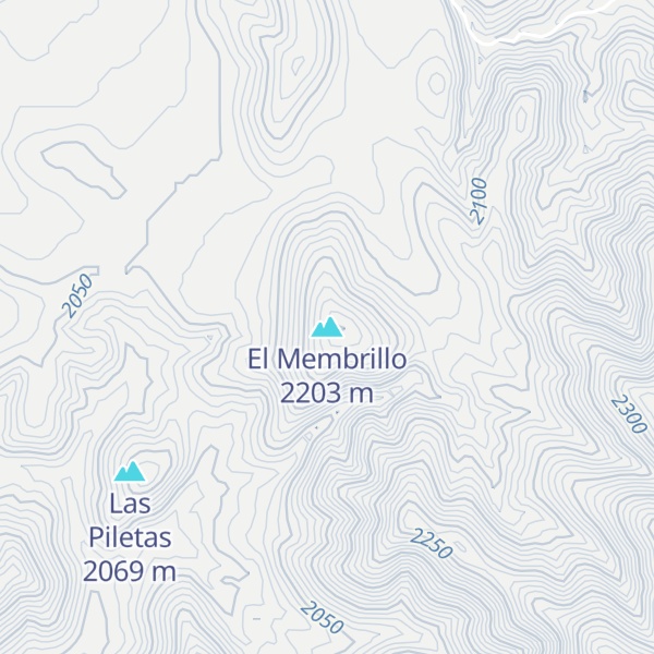 Map of El Membrillo