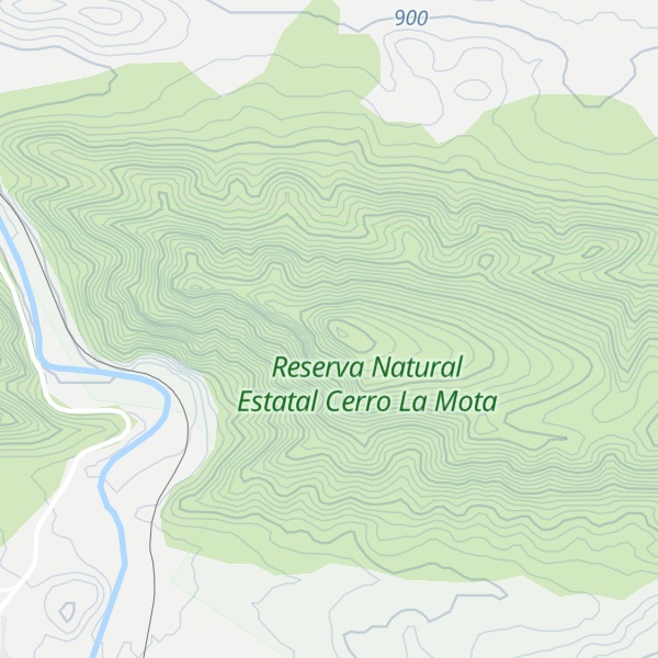 Map of Cerro El Tanque Roto