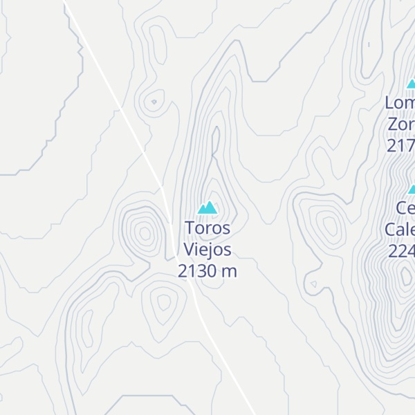 Map of Toros Viejos