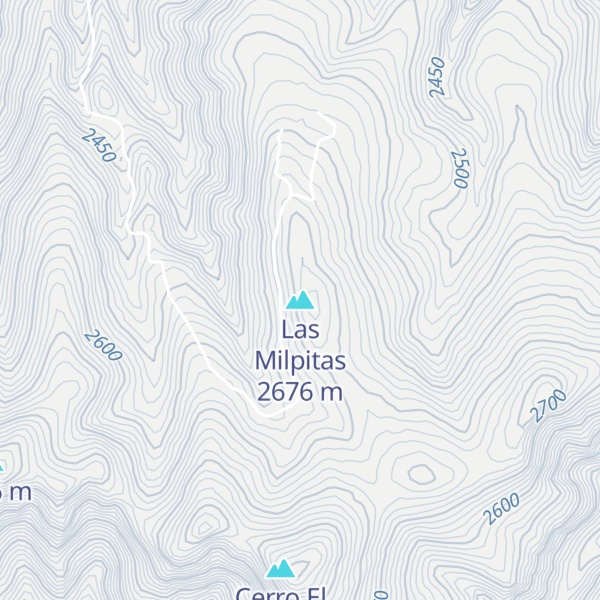 Map of Las Milpitas