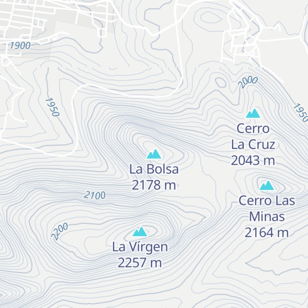 Map of La Bolsa