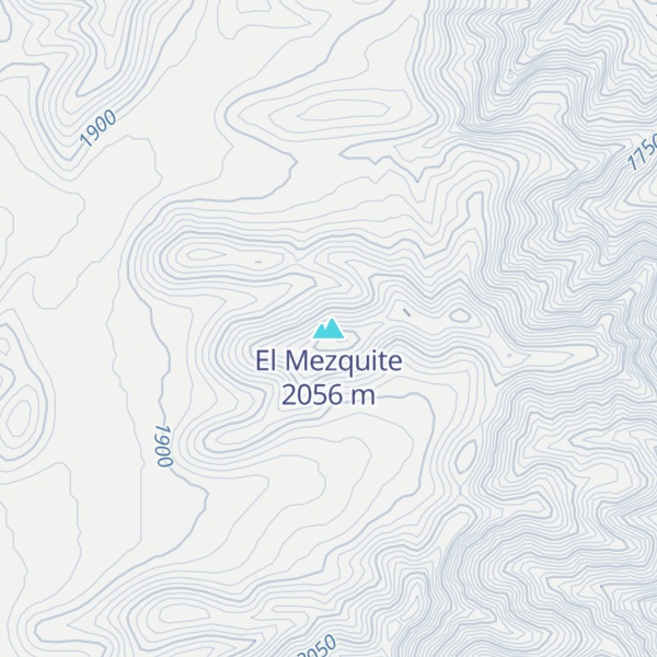 Map of El Mezquite