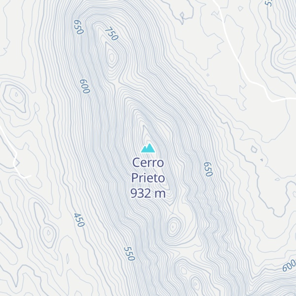 Map of Cerro Prieto