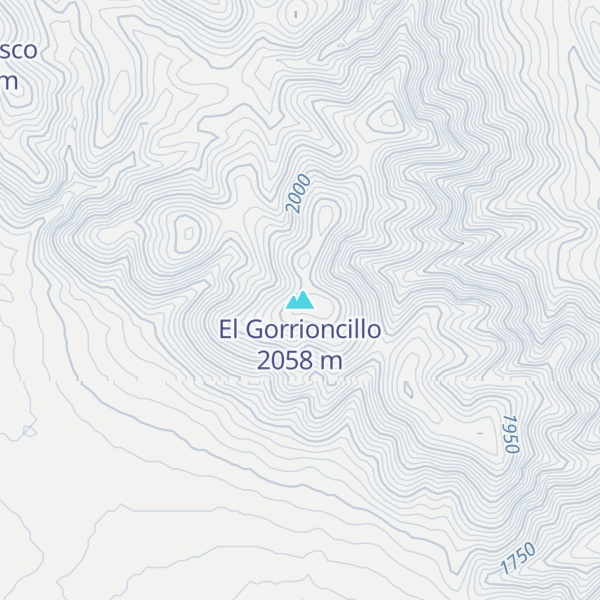 Map of El Gorrioncillo