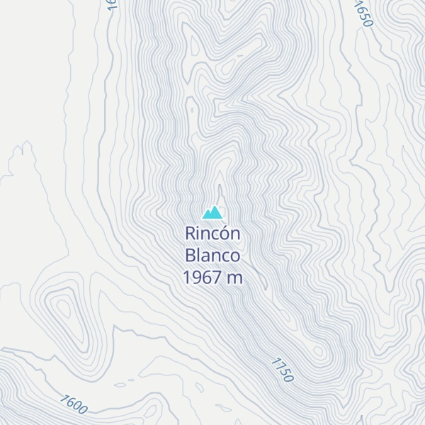 Map of Rincón Blanco