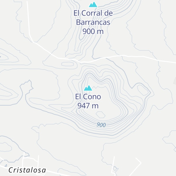 Map of El Cono