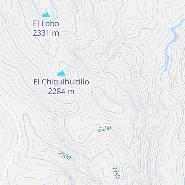 Map of Las Joyitas