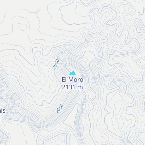 Map of El Moro