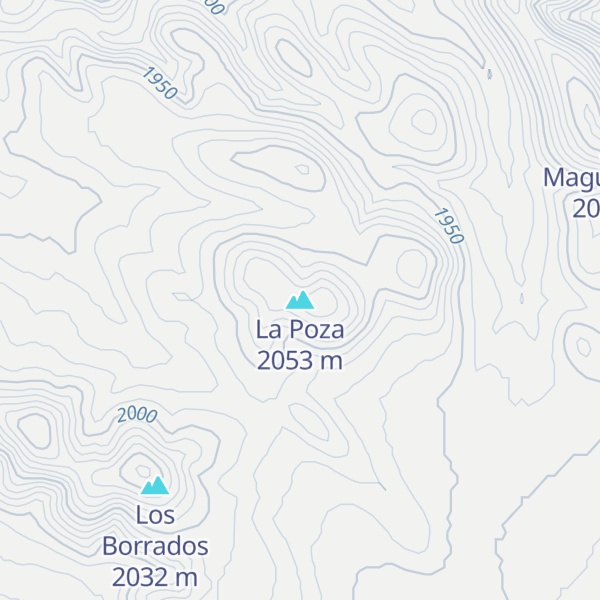 Map of La Poza